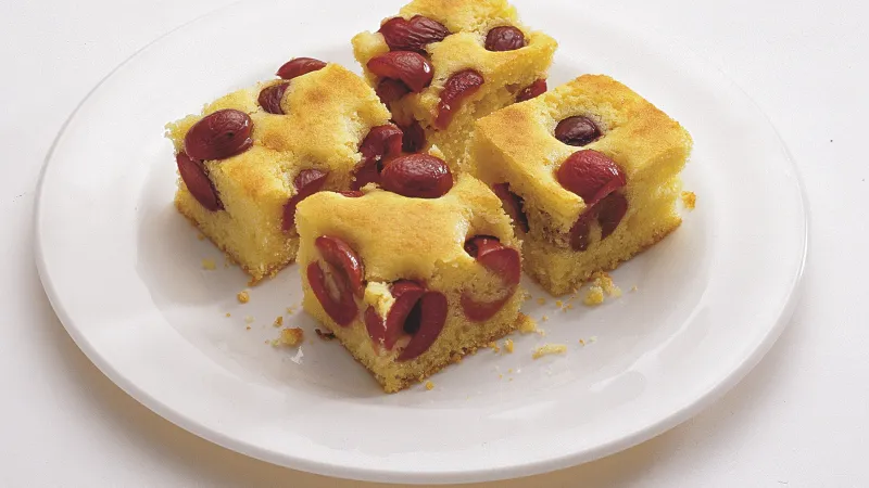 Rychlá bublanina s třešněmi