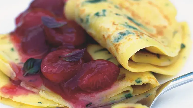 Třešňové palačinky