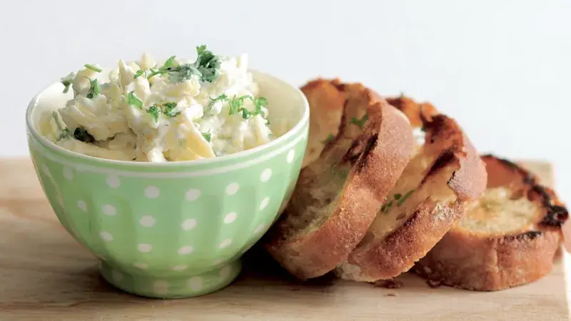 Tvarohová pomazánka s česnekem