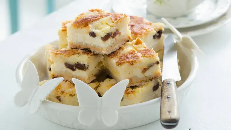 Tvarohová buchta ‚bez těsta‘