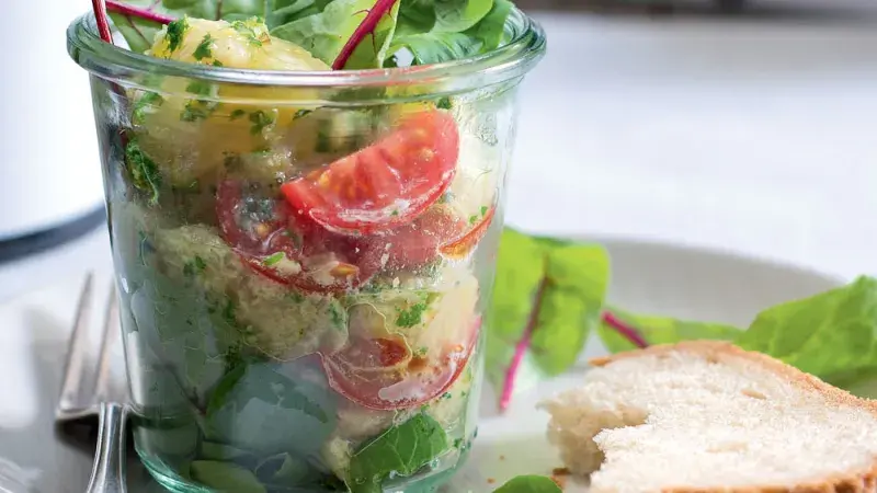 Tvarůžky v libečkovém pestu