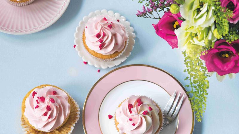 Vanilkové cupcaky s máslovým krémem