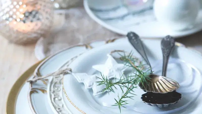 Adventní úkol č. 5: Slavnostní prostírání