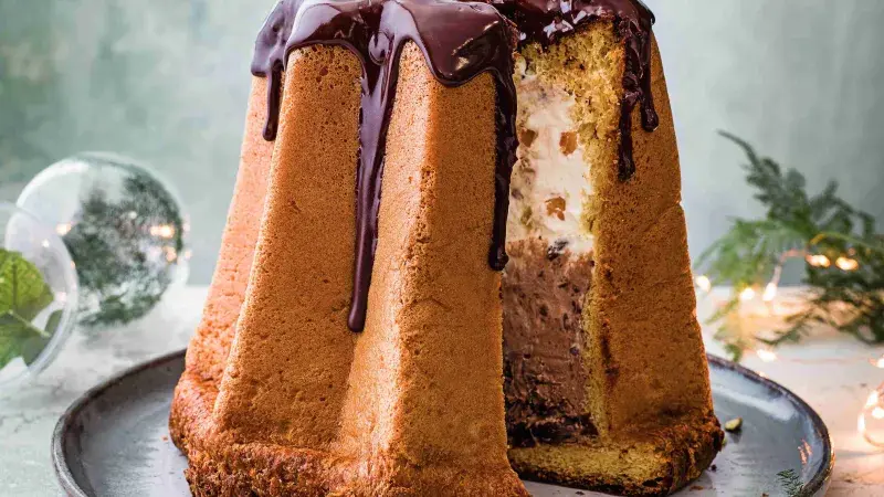 Vánoční semifreddo