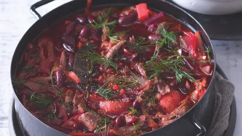 Variace na ukrajinský boršč