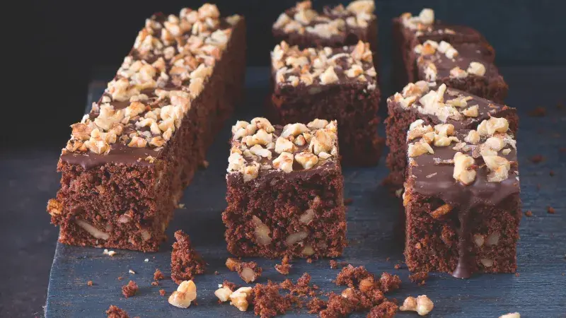 Veganská čokoládová buchta