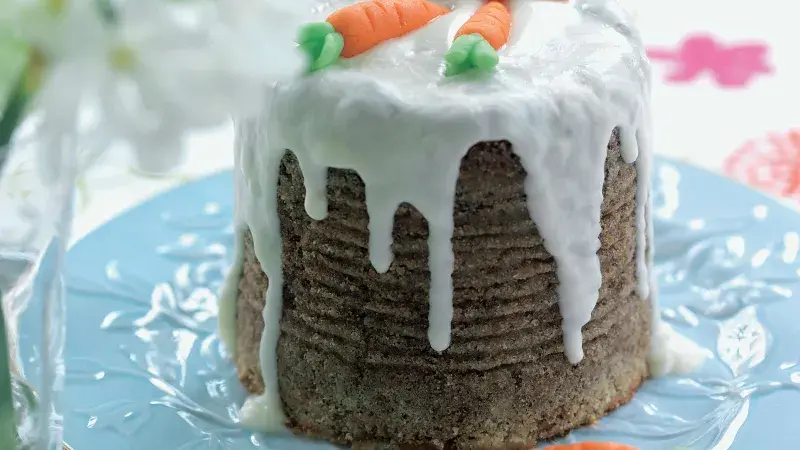 Velikonoční mrkvové dortíky