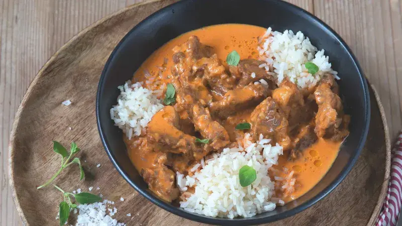 Vepřová plec na paprice