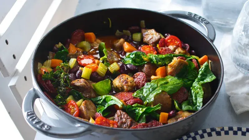 Vepřové maso s fazolemi