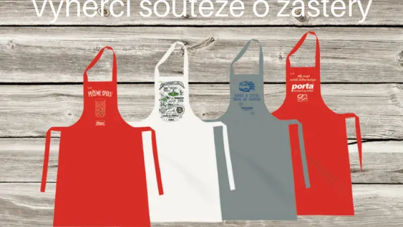 Výherci velké soutěže o stylové zástěry