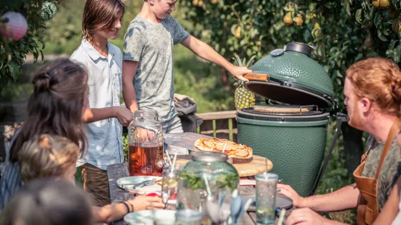 grilování big green egg