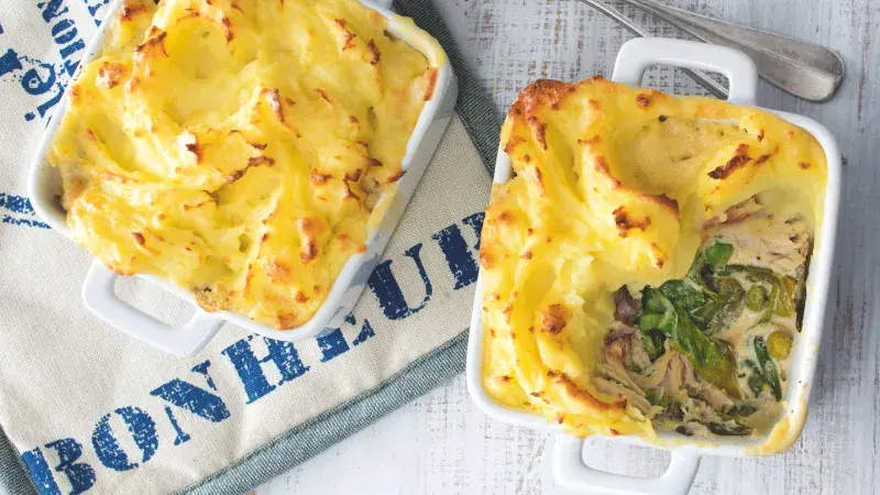 Ryba zapečená s kaší