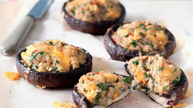 Zapečené portobello