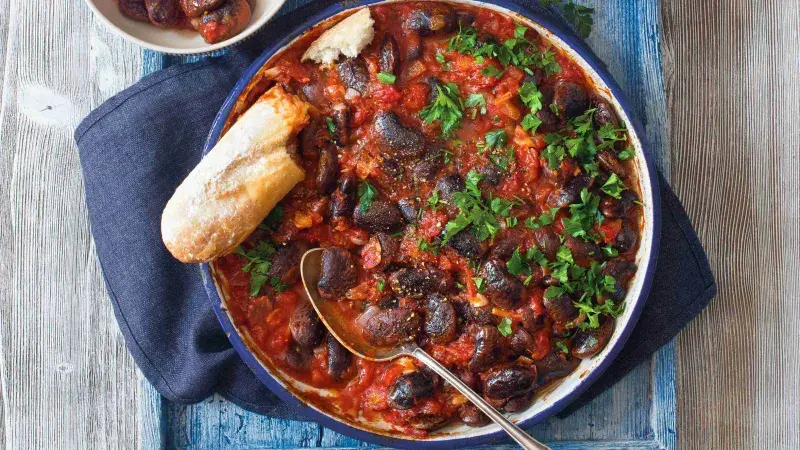 Zapékané obří fazole