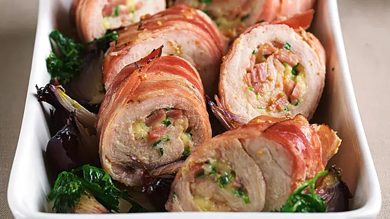 Závitek z krůtího masa