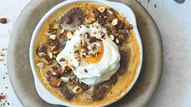 Zázračný mandlový koláč do misky