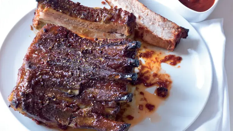 Žebra s BBQ omáčkou