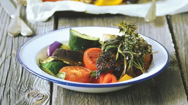 Zelenina pečená v troubě