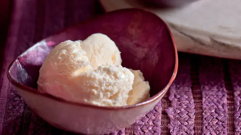 Zmrzlina z olivového oleje