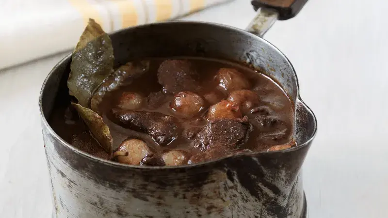 Zvěřina po burgundsku