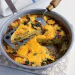 Frittata s cuketou a bramborami