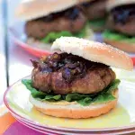 Vepřové burgery s nivou