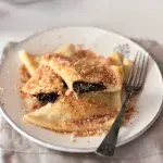 Povidlové tašky z bramborového těsta