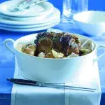 Jehněčí pečené na česneku a oreganu