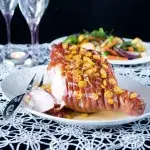 Zázvorová šunka s kumquaty