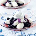 Tvarohové noky s borůvkovým přelivem