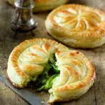 Pórkové koláčky se sýrem