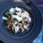 Houbové carpaccio