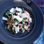 Houbové carpaccio