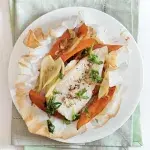 Ryba v papilotě s batáty & fenyklem