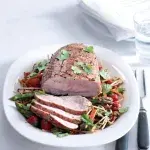 Glazovaný telecí hřbet se zeleninou