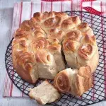 Rolované vanilkové buchtičky