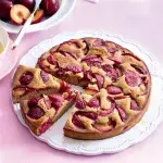 Celozrnný koláč s blumami