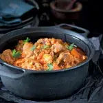 Džuveč s vepřovým masem