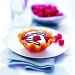 Citronovo-malinové košíčky