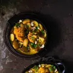 Aloo gobi neboli květák a brambory