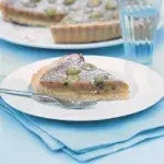 Angreštový koláč se smetanovým krémem