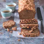 Banánový chlebíček s arašídovým máslem