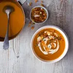 Batátový krém s uzenou paprikou