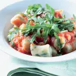 Bazalkové noky s rajčatovou omáčkou