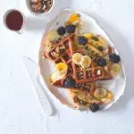 Bezlepkové banánovo-pohankové vafle