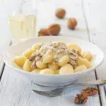 Bramborové noky s gorgonzolou