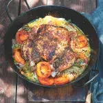 Chalupářské kuře na meruňkách Chalupářské kuře na meruňkách