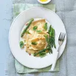 Ravioly s chřestem a ricottou Ravioly s chřestem a ricottou