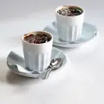 Čokoládový crème brûlée