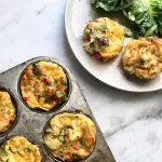 Snadné vaječné muffiny Snadné vaječné muffiny